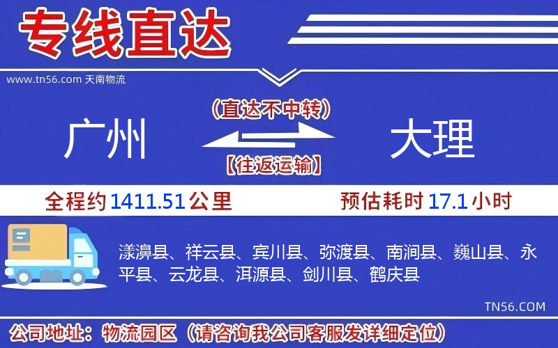 昭通到大理物流公司