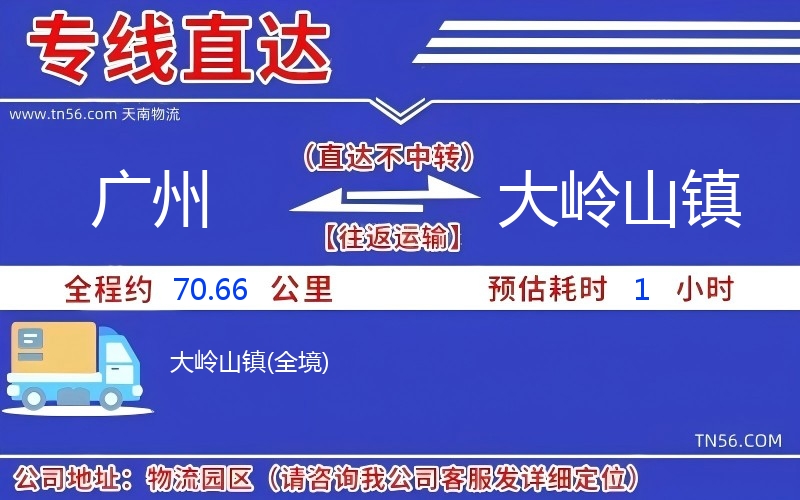 昭通到大岭山镇物流公司