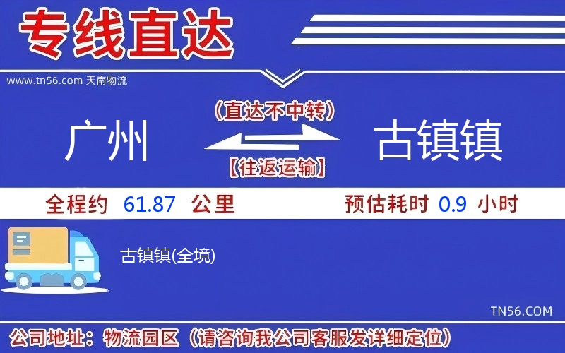 昭通到古镇镇物流公司
