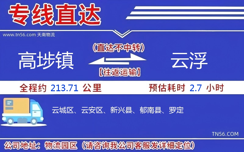 高埗镇到兰州物流公司