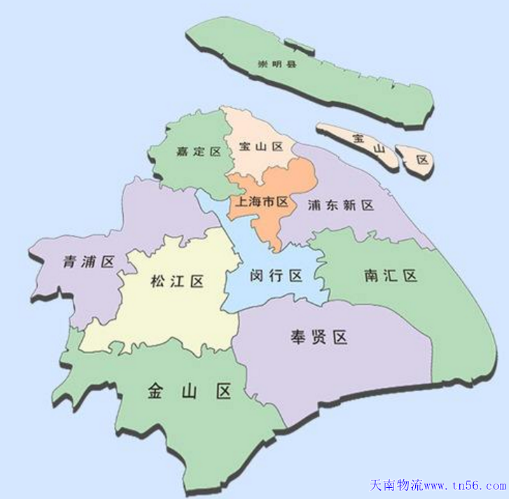 汉中到上海物流地图