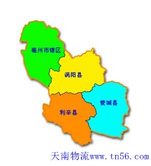 汉中到绵阳市物流地图