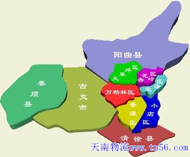 雷火·竞技物流呼和浩特市地图